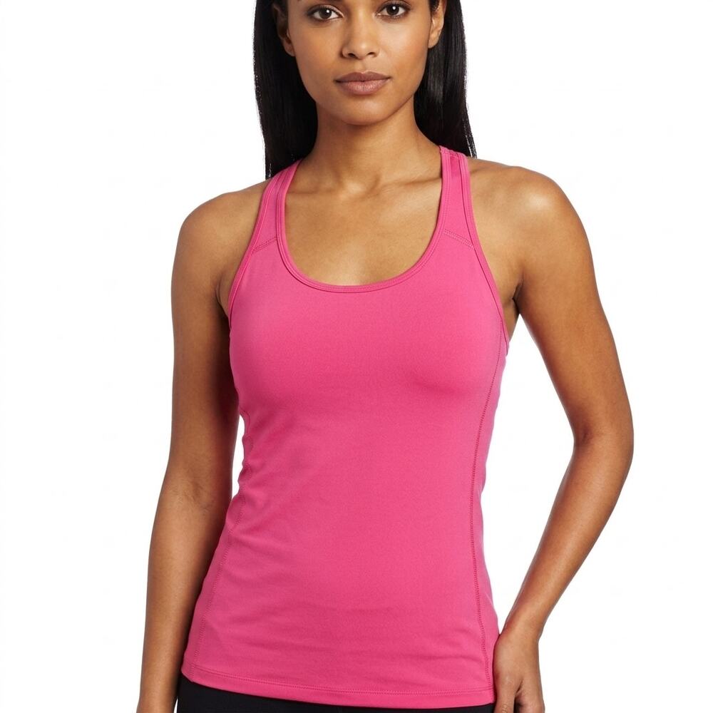 bebe Nylon Blend Pink Lightweight Tank Women Size M